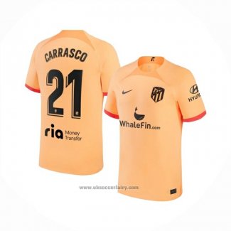 Atletico Madrid Player Carrasco Third Shirt 2022-2023