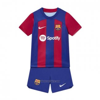 Barcelona Home Shirt Kids 2023-2024