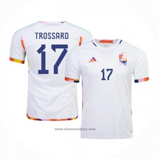 Belgium Player Trossard Away Shirt 2022