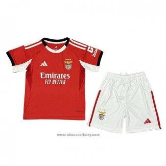 Benfica Home Shirt Kids 2025-2026