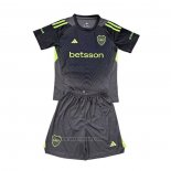 Boca Juniors Goalkeeper Shirt Kids 2025 Black