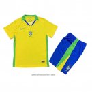 Brazil Home Shirt Kids 2025