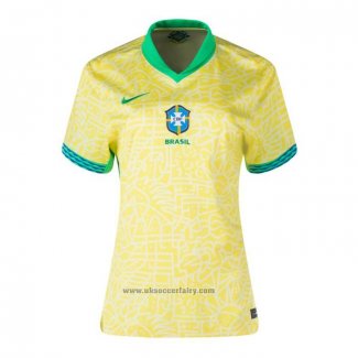 Brazil Home Shirt Womens 2024