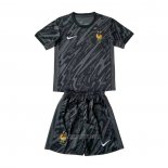 France Goalkeeper Shirt Kids 2024 Black