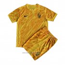 France Goalkeeper Shirt Kids 2024 Yellow