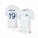 France Player Benzema Away Shirt 2022