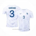 France Player Kimpembe Away Shirt 2022