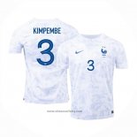 France Player Kimpembe Away Shirt 2022