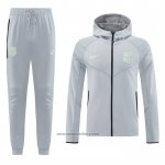 Hooded Tracksuit Barcelona 2025 Grey
