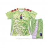Italy Away Shirt Kids Euro 2025