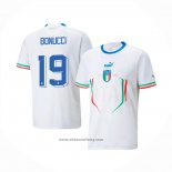 Italy Player Bonucci Away Shirt 2022