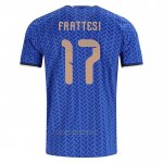 Italy Player Davide Frattesi Home Shirt 2026