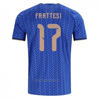 Italy Player Davide Frattesi Home Shirt 2026
