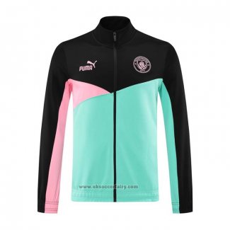 Jacket Manchester City 2024-2025 Black and Green