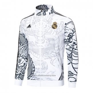 Jacket Real Madrid Dragon 2024-2025 White