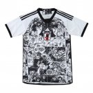 Japan Anime Shirt 2024-2025 Black and White