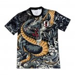 Japan Dragon Shirt 2024-2025 Black