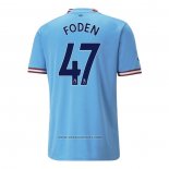Manchester City Player Foden Home Shirt 2022-2023