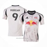 New York Red Bulls Player Lewis Morgan Away Shirt 2025