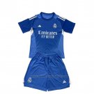 Real Madrid Goalkeeper Shirt Kids 2025-2026 Blue