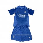 Real Madrid Goalkeeper Shirt Kids 2025-2026 Blue