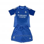Real Madrid Goalkeeper Shirt Kids 2025-2026 Blue