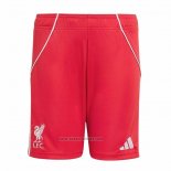 Shorts Liverpool Home Shirt 2025-2026