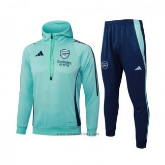 Sweatshirt Tracksuit Arsenal Kids 2024-2025 Green