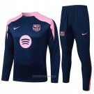 Sweatshirt Tracksuit Barcelona 2025-2026 Blue Pink