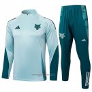 Sweatshirt Tracksuit Cruzeiro Kids 2024-2025 Green