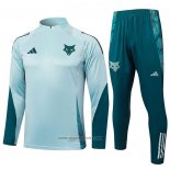 Sweatshirt Tracksuit Cruzeiro Kids 2024-2025 Green