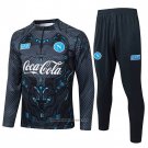 Sweatshirt Tracksuit Napoli Kids 2025-2026 Black