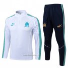 Sweatshirt Tracksuit Olympique Marseille 2025-2026 White
