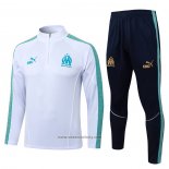 Sweatshirt Tracksuit Olympique Marseille 2025-2026 White