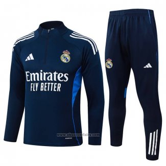 Sweatshirt Tracksuit Real Madrid 2025-2026 Blue