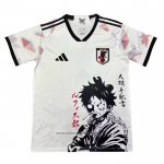 Thailand Japan Anime Shirt Luffy 2024-2025 White