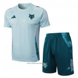 Tracksuit Cruzeiro Short Sleeve 2024-2025 Green - Shorts