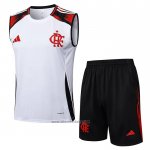 Tracksuit Flamengo Without Sleeves 2025-2026 White