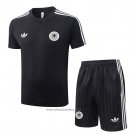 Tracksuit Germany Short Sleeve 2026-2027 Black - Shorts