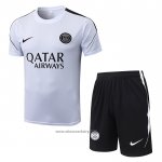 Tracksuit Paris Saint-Germain Short Sleeve 2026-2027 White - Shorts