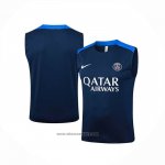 Training Shirt Paris Saint-Germain Without Sleeves 2025-2026 Blue