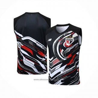 Training Shirt Sao Paulo Without Sleeves 2025-2026 Black
