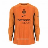 Inter Milan Goalkeeper Shirt Long Sleeve 2025-2026 Orange