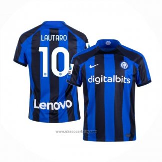 Inter Milan Player Lautaro Home Shirt 2022-2023