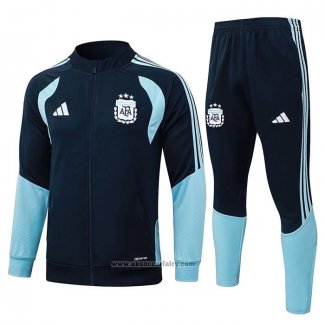 Jacket Tracksuit Argentina Kids 2025-2026 Blue