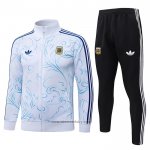 Jacket Tracksuit Argentina Kids 2026-2027 White