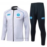 Jacket Tracksuit Napoli Kids 2025-2026 White