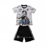 Japan Anime Shirt Kids 2025-2026 White
