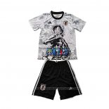 Japan Anime Shirt Kids 2025-2026 White