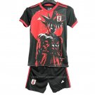Japan Anime Shirt Kids 2025-2026 Black Red
